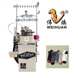 5'' menganjak berkomputer dipilih Terry stokin mengait Mesin, sock Mesin, Mesin berkomputer sock mengait Mesin membuat stoking